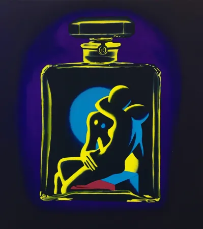 Serigrafia Kostabi - KOSTABI #5 (PURPLE)