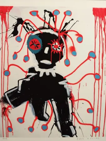 Litografia Kostabi - Kostabi