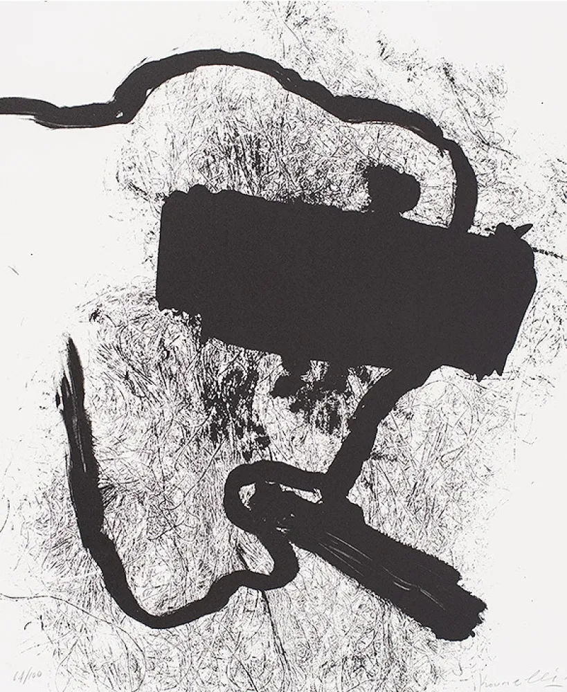 Litografia Kounellis - Composition