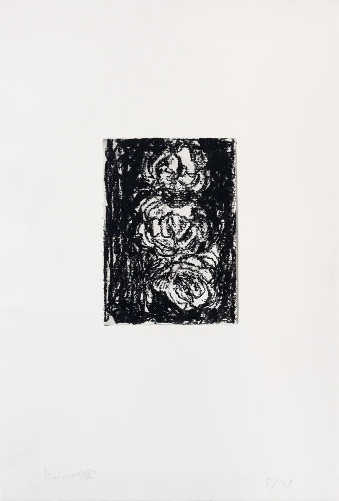 Gravura Kounellis - Trois roses