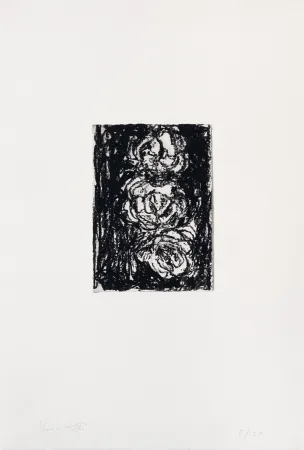 Gravura Kounellis - Trois roses