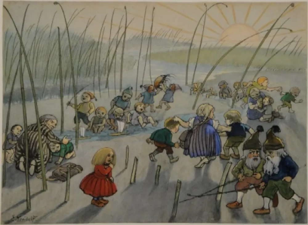 Sem Técnica Kreidolf - Heinzelkinder