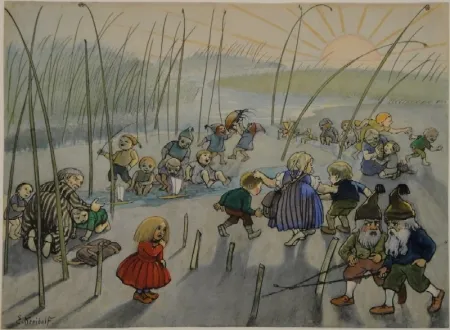 Sem Técnica Kreidolf - Heinzelkinder