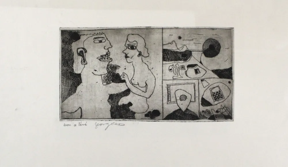 Gravura Kress - Ungeheuer I [with] Ungeheuer II