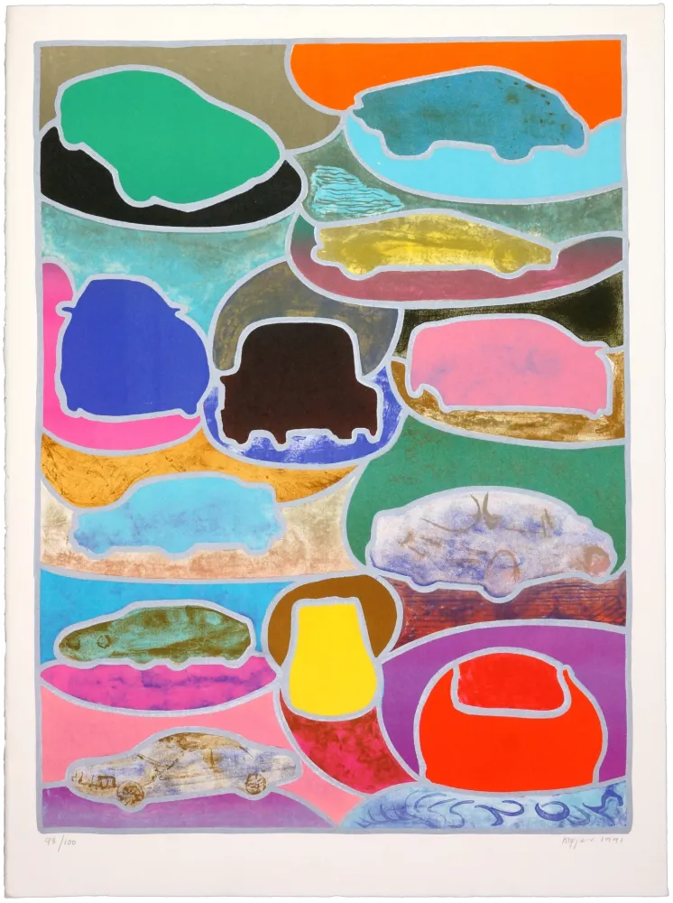 Litografia Krøjer - Car's