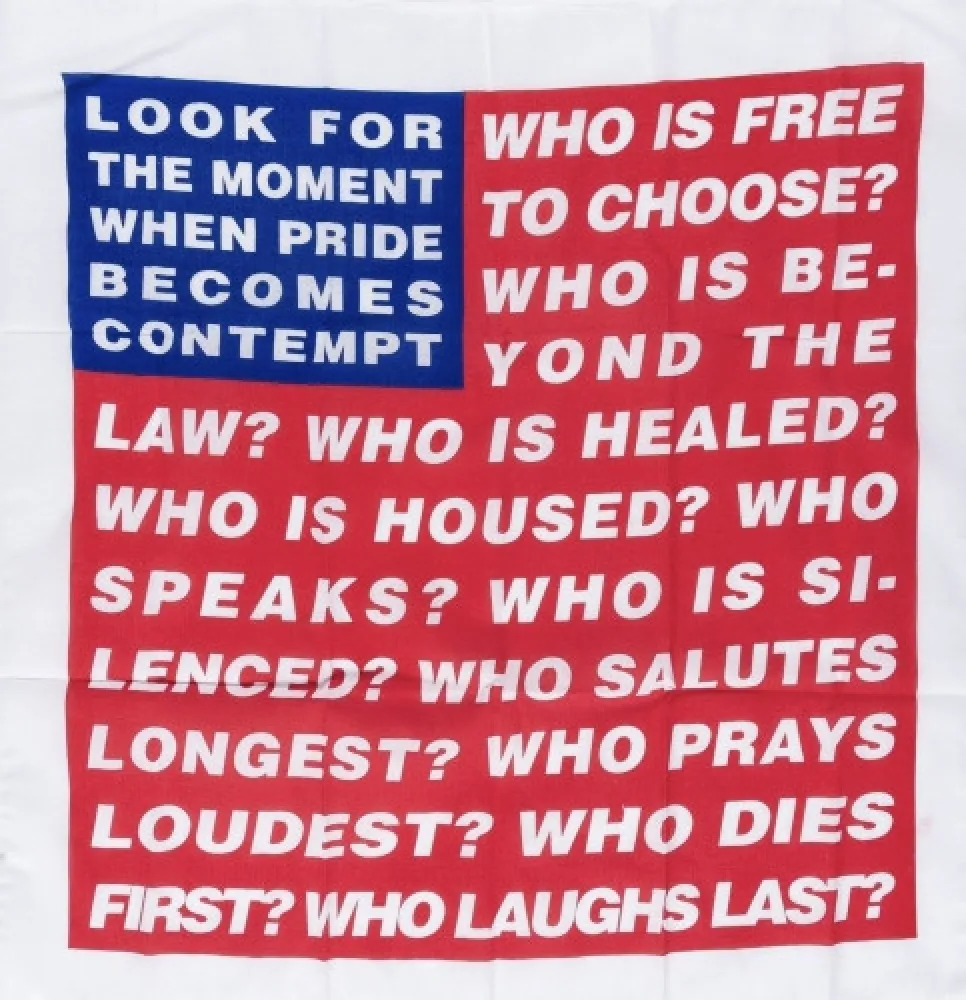 Múltiplo Kruger - Untitled (Flag), 