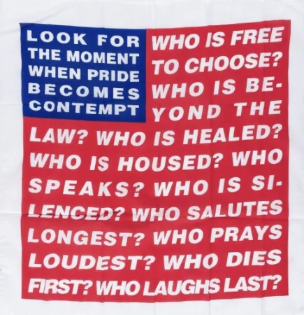 Múltiplo Kruger - Untitled (Flag), 