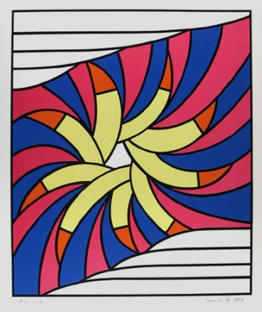 Serigrafia Krushenick - Goldfinger