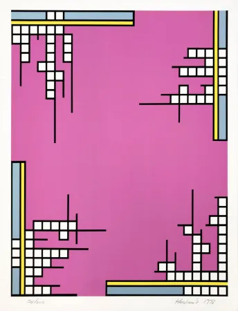 Serigrafia Krushenick - OVER THE TOP