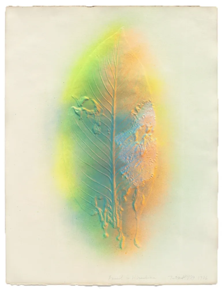 Litografia Kudo - Fossil in Hiroshima