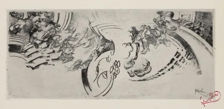 Gravura Kupka - Abstract Composition