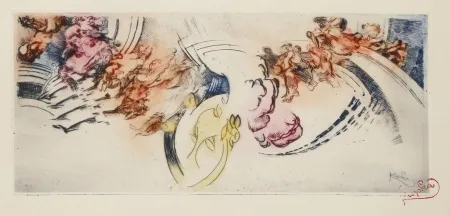 Gravura Kupka - Abstract Composition (Color)