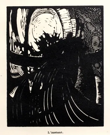 Xilogravura Kupka - L'instant