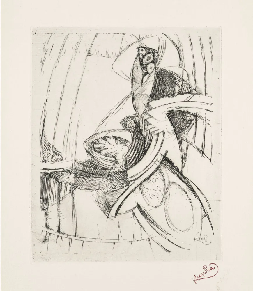 Água-Forte Kupka - Sound of clocks