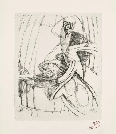 Água-Forte Kupka - Sound of clocks