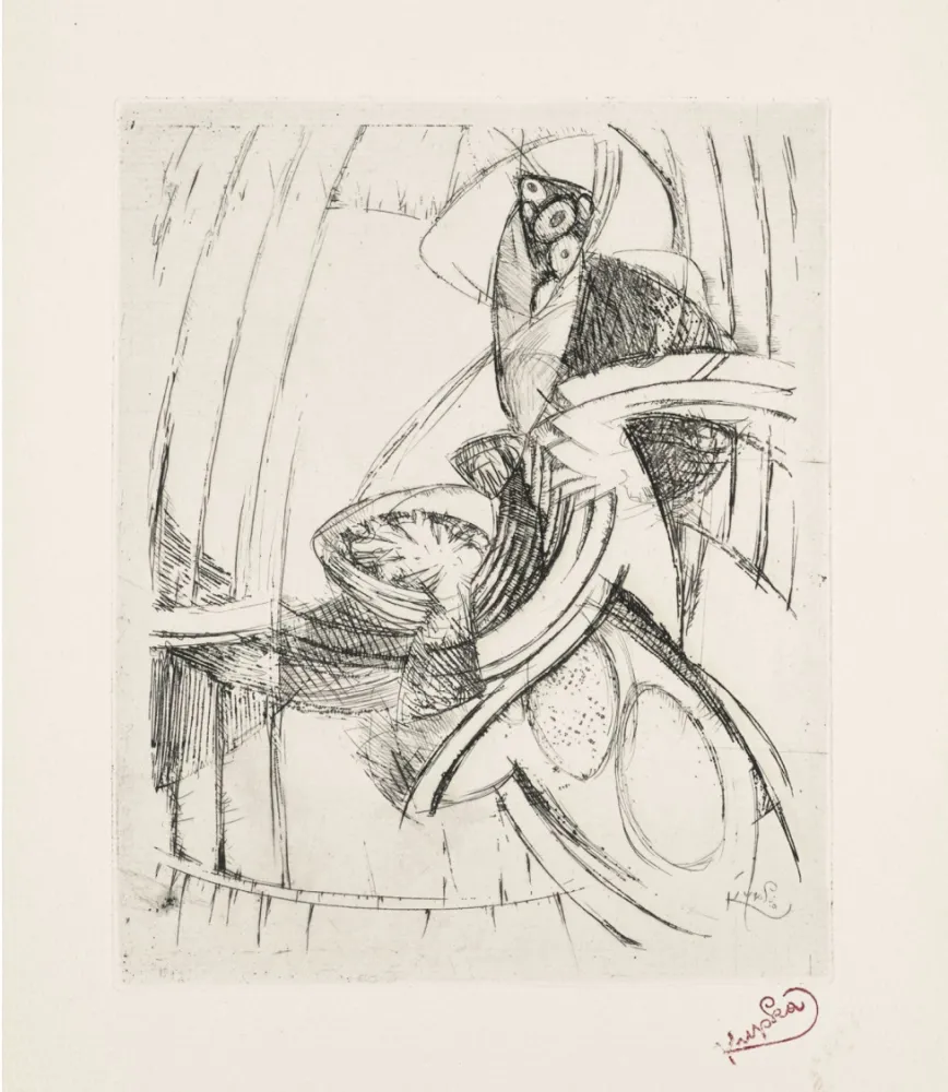 Água-Forte Kupka - Sound of Clocks