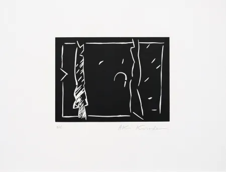 Linogravura Kuroda - Futur antérieur II