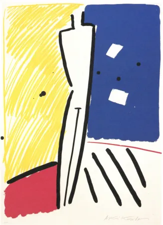 Litografia Kuroda - La nuit de Barcelona