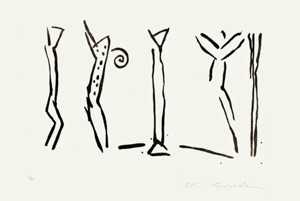 Água-Forte Kuroda - Nuit Blanche