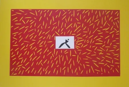 Linogravura Kuroda - Sans Titre 9300