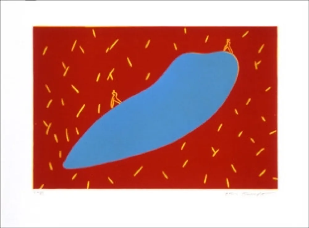 Linogravura Kuroda - Sans Titre 9303