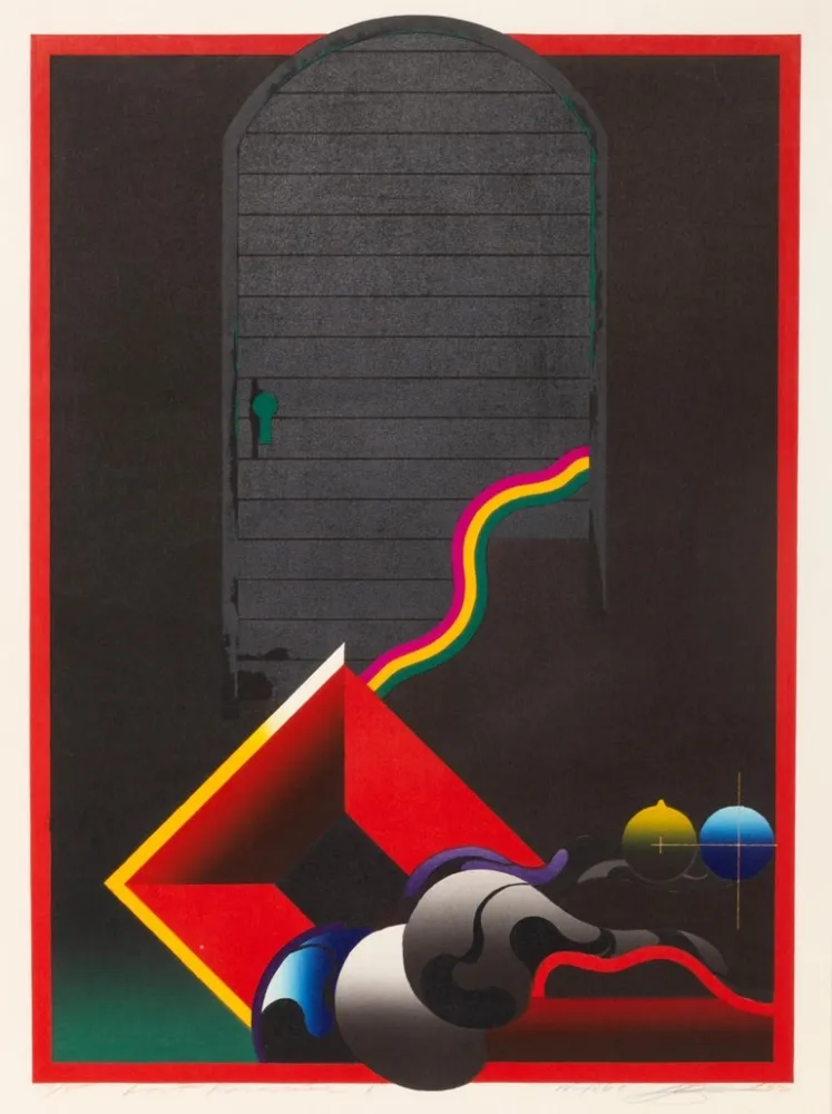 Xilogravura Kurosaki - Lost Paradise 8