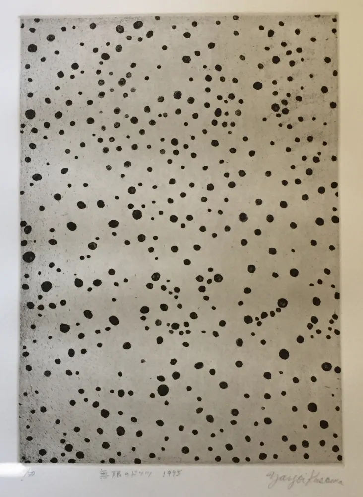 Gravura Kusama - Do'ts infinity