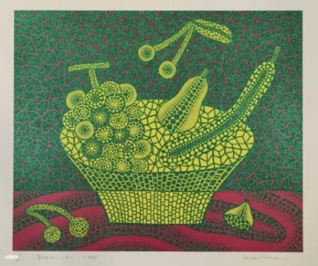 Serigrafia Kusama - Fruitbasket