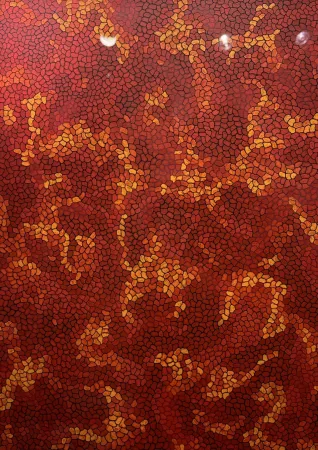 Serigrafia Kusama - Madder -colored cloud