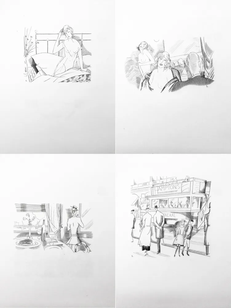 Livro Ilustrado Laboureur - Paul-Jean Toulet: LES CONTRERIMES.