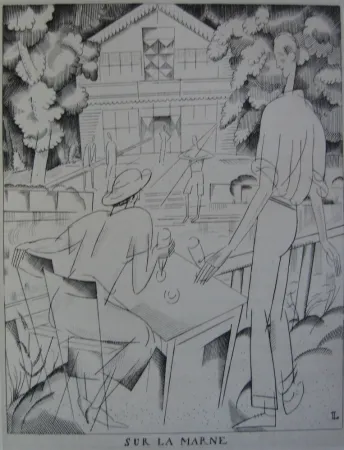 Água-Forte Laboureur - Sur la Marne