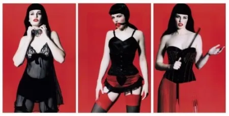 Fotografia Lagrange - Betty Page Trilogy (triptych)