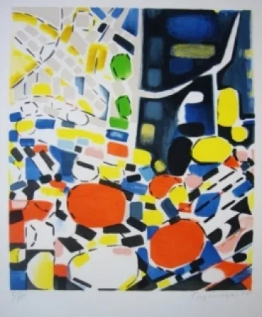 Litografia Lagrange - Paysage 57