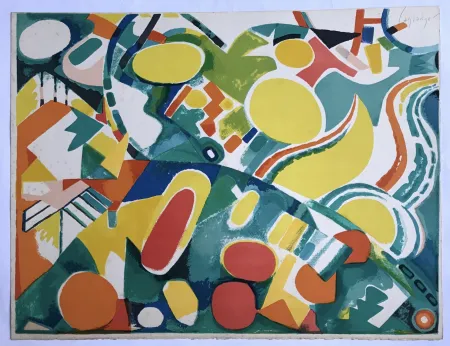 Litografia Lagrange - Sans titre