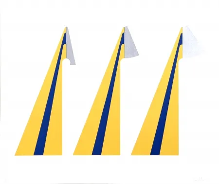 Serigrafia Laing - Triple from 11 Pop Artists Vol. III