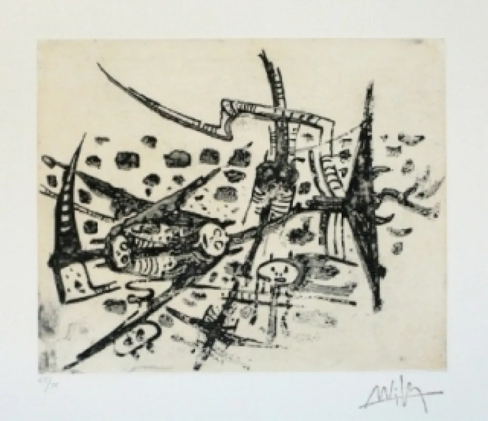 Água-Tinta Lam - Au galop, au galop n'est pas rose