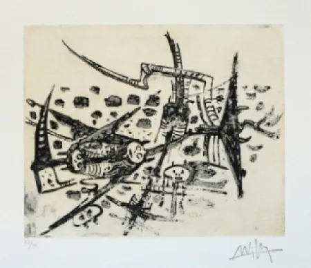 Água-Tinta Lam - Au galop, au galop n'est pas rose