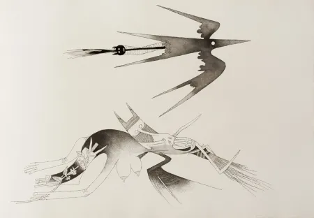 Livro Ilustrado Lam - Contre une maison sèche (8 gravures)