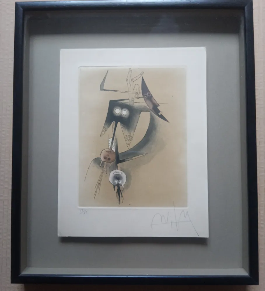 Água-Forte Lam - Croiseur Noir  III