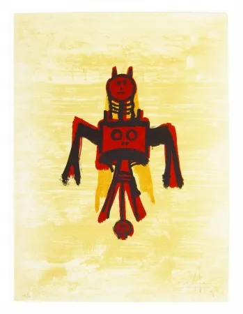 Litografia Lam - El ultimo viaje del buque fantasma - 11