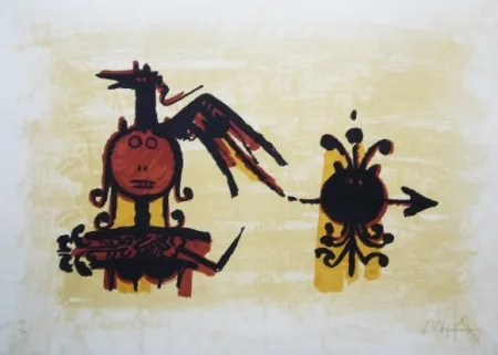 Litografia Lam - El ultimo viaje del buque fantasma - 5