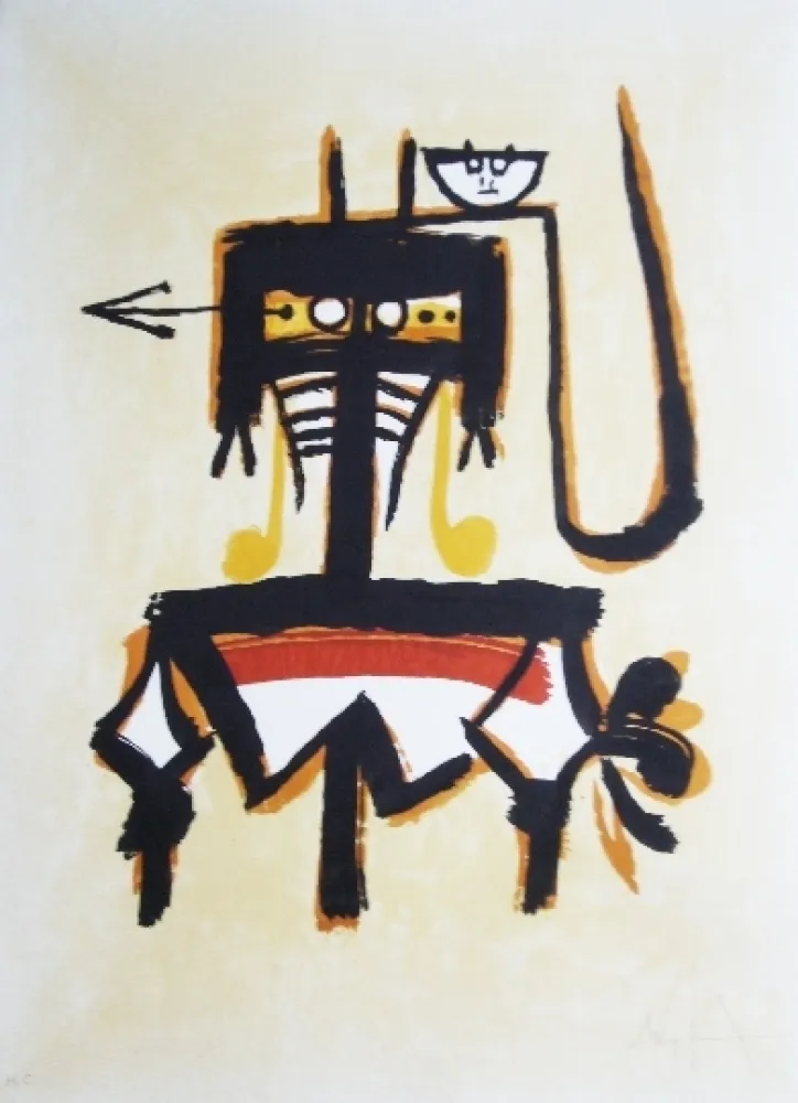 Litografia Lam - Galerie Joan Prats