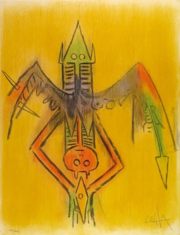 Litografia Lam - Innocence, from Pleni Luna 