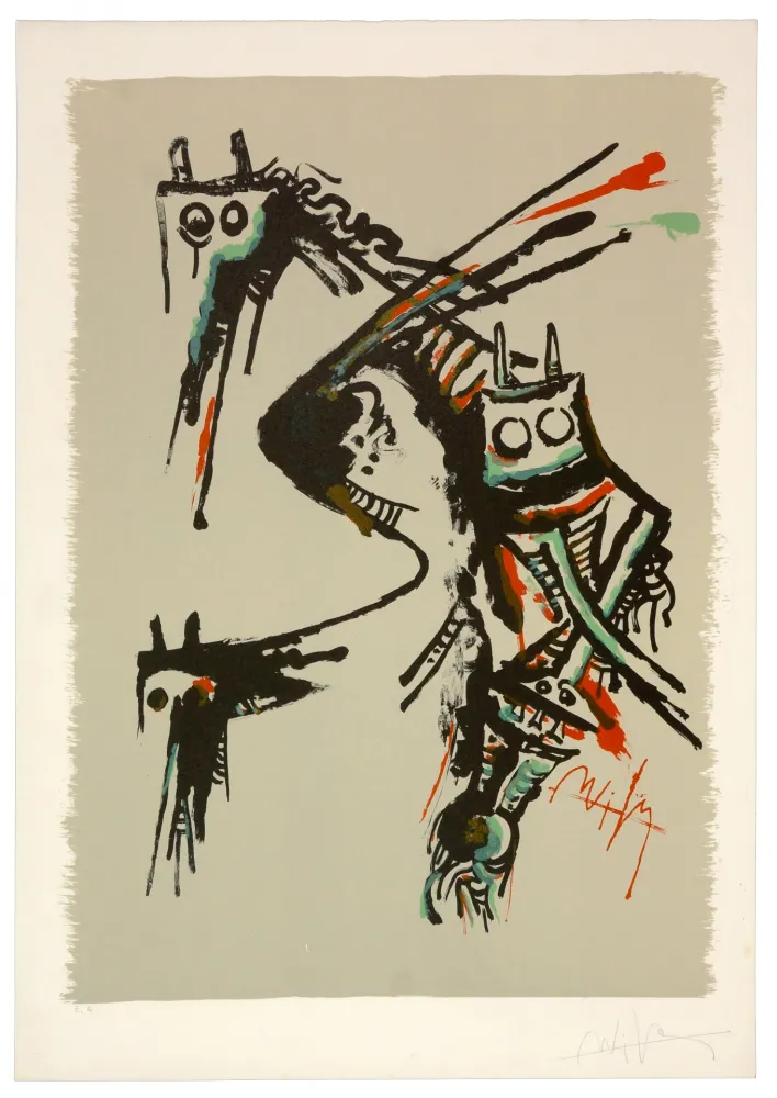 Litografia Lam - Salon de Mai