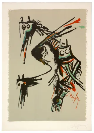 Litografia Lam - Salon de Mai