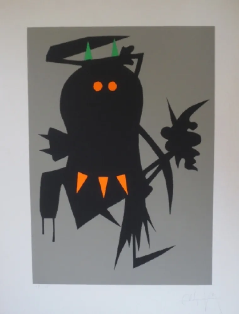 Serigrafia Lam - Sans titre