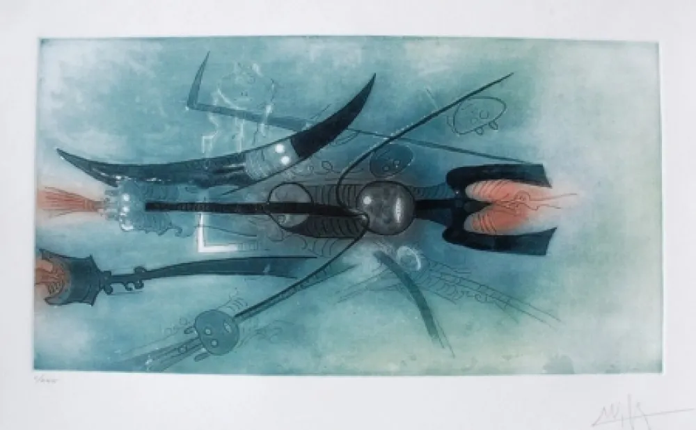 Água-Forte E Água-Tinta Lam - Senza titolo