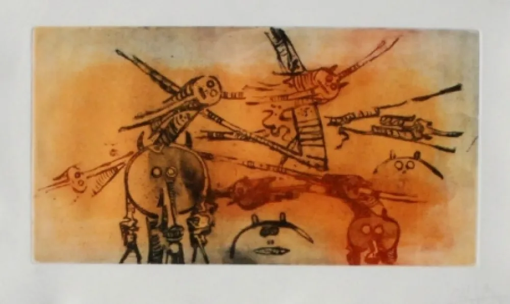 Água-Forte E Água-Tinta Lam - Senza titolo