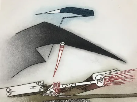 Água-Forte E Água-Tinta Lam - Vingtième Parallèle Suite ( 20th Parallel Series )