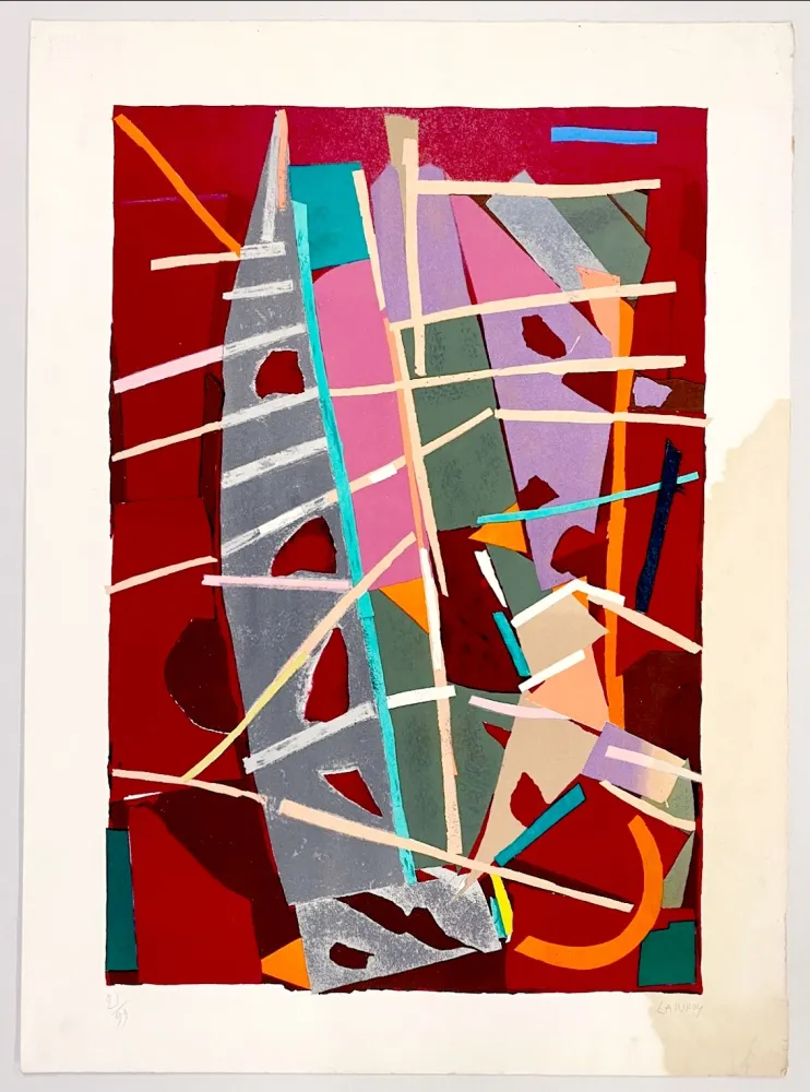 Litografia Lanskoy - Composition